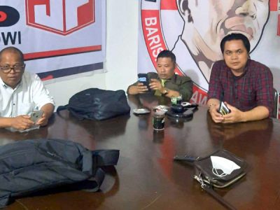 Ketua DPP Bara JP, Dr. M Adli Abdullah. (paling kiri)