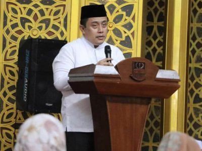 Pemerintah Kabupaten Bekasi melalui Bagian Kesra Setda, menggelar Tarhib Ramadan 1444 Hijriah tingkat Kabupaten Bekasi di Masjid Agung Nurul Hikmah Komplek Pemkab