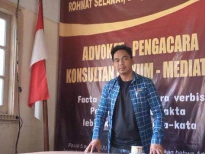 Ketua DPC PWRI (Persatuan Wartawan Republik Indonesia) Kabupaten Bogor, Rohmat Selamat SH