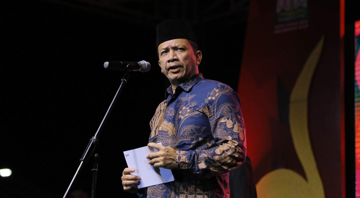 Pj. Bupati Bireun membuka secara langsung pembukaan Aceh UMKM Expo II 2023, Jumat 17 Maret 2023, malam