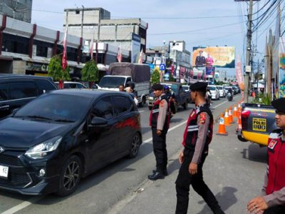 Selama 1 x 24 Jam Polres Bireuen Siaga Antisipasi Kemacetan Lalu Lintas