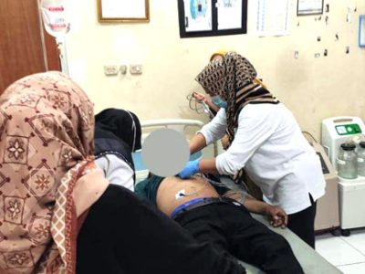 Seorang pria meninggal dunia saat dalam perjalanan menuju lokasi wisata di Kecamatan Sukamakmur, Kabupaten Bogor, Jawa Barat, Rabu, 26 April 2023