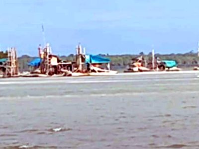 Perairan Pulau Mengkubung Dihajar Tambang Ilegal