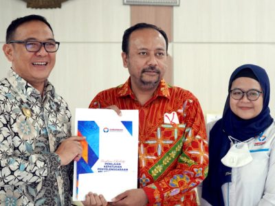 Plt. Bupati Bogor, Iwan Setiawan menyampaikan apresiasi terhadap dukungan tim Ombudsman kepada Pemerintah Kabupaten (Pemkab) Bogor dalam mendorong peningkatan kepatuhan standar pelayanan publik dan kualitas pelayanan publik