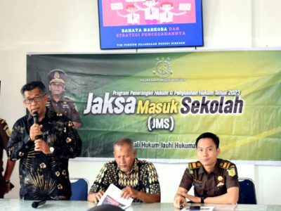 Tim Kejari Bireuen Berikan Penyuluhan Pencegahaan Narkoba di SMA Negeri 2