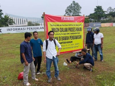 Pengembang PT. Bumi Serpong Damai (BSD) dinilai telah melakukan tindakan semena-mena dengan cara mengerahkan sejumlah petugas keamanan atau sekuriti hingga melakukan tindak pidana pengeroyokan