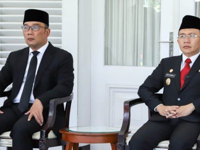 Gubernur Jawa Barat, Ridwan Kamil dan Pj. Bupati Bekasi, Dani Ramdan