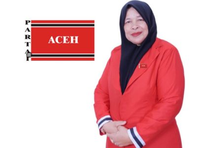 Hj. Hadisah S.Pd siap menjadi petarung sebagai Caleg DPRK Bireuen melalui Partai Aceh