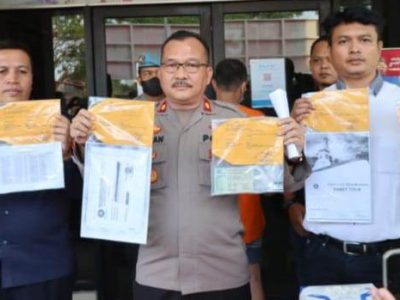 Polsek Bekasi Utara menetapkan ARP sebagai tersangka dalam kasus penipuan dan penggelapan dana Study Campus MAN 1 Kota Bekasi