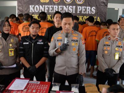 Polres Bogor Ungkap Kasus Narkotika, 36 Pelaku dan Sejumlah Barang Bukti Diamankan