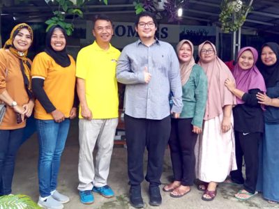 Dekatkan Diri Dengan Masyarakat, Bacaleg Golkar Hari Purnomo Gelar Turnamen Voli