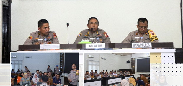 Puslitbang Polri Lakukan Penelitian Pemberantasan Kejahatan Jalanan dan Premanisme di Polres Lampung Utara