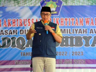 Wali Kota Sukabumi, Achmad Fahmi menghadiri Haflah Akhirussanah (Kenaikan dan Perpisahan) dan Tabligh Akbar MDTA Hadiqatushibyan di MDTA Hadiqatushibyaan