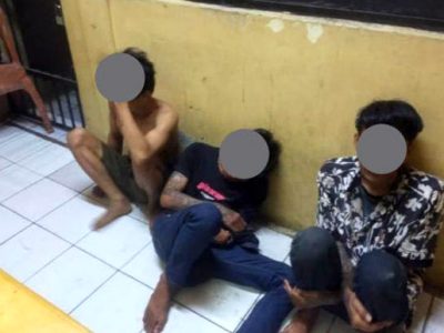 Aksi pencurian terjadi di sebuah toko penjual baju, Jalan Raya Letda Nasir, Desa Nagrak, Kecamatan Gunung Putri, Kabupaten Bogor, Selasa (4/7/2023)