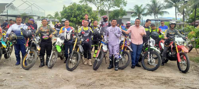 Kajari Bireuen, Munawal Hadi, S.H., M.H., mengikuti latihan Trail Adventure bersama forkopimda yang dilaksanakan Komandan Kodim 0111/Bireuen, Letnan Kolonel Inf Ade Munandar S.I.Pem