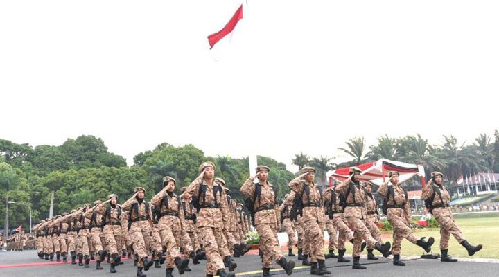 Sebanyak 533 orang calon praja pratama IPDN angkatan XXXIV telah menyelesaikan Pendidikan Dasar dan Mental Disiplin Praja (Diksarmendispra) tahun 2023, Senin (28/8/2023). (Foto: Humas IPDN/Istimewa)