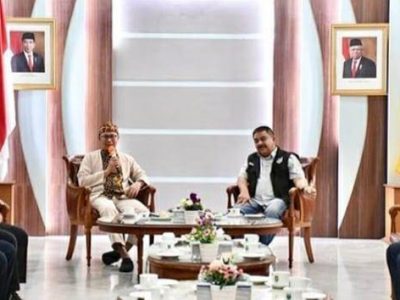 Wali Kota Sukabumi, Achmad Fahmi menghadiri exit meeting tim Inspektorat Provinsi Jawa Barat, di Ruang Utama Balai Kota Sukabumi