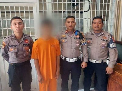 S (35), pengemudi kendaraan truk yang terlibat dalam kecelakaan yang viral akhirnya ditetapkan sebagai tersangka oleh penyidik dari Satuan Lalulintas Polres Sukabumi