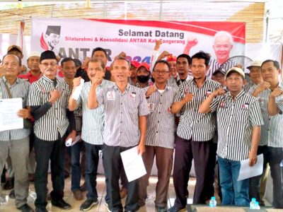 Relawan Ganjar presiden 2024, Aliansi Nasional Nusantara (ANTAR) berkumpul untuk memantapkan seruan dan menyuarakan dukung Ganjar