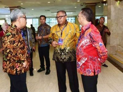 Bupati Sukabumi, H. Marwan Hamami mengikuti Rapat Koordinasi Nasional (Rakornas) Percepatan dan Perluasan Digitalisasi Daerah (P2DD)