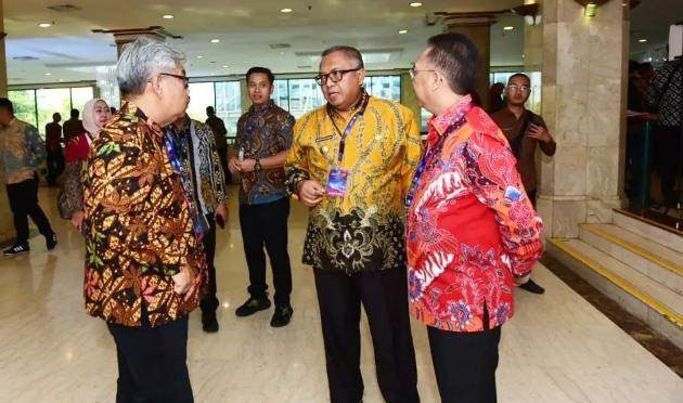 Bupati Sukabumi, H. Marwan Hamami mengikuti Rapat Koordinasi Nasional (Rakornas) Percepatan dan Perluasan Digitalisasi Daerah (P2DD)