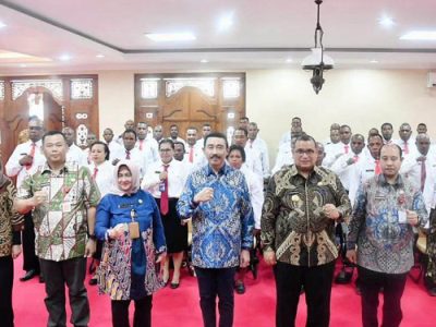 Matrikulasi dan perkuliahan program pendidikan profesi kepamongprajaan angkatan XII kelas bratha tahun akademik 2023/2024, di Ruang Sidang Pascasarjana IPDN Kampus Jakarta