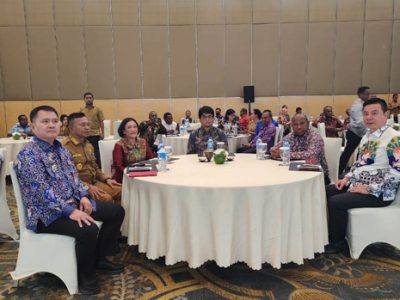 Pj. Bupati Maybrat, Bernhard E. Rondonuwu menghadiri Rapat Koordinasi dan Evaluasi PPPK tahun 2023