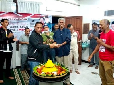 Peringatan Hari Ulang Tahun (HUT) ke-51 PDI Perjuangan di Perumahan Panggugah, Desa/Kecamatan Ciomas, Kabupaten Bogor