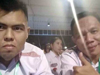 Ketua DPD Barisan Relawan Jokowi Presiden Bangka Belitung (BaraJP Babel) Ivan Firnanda (kiri)