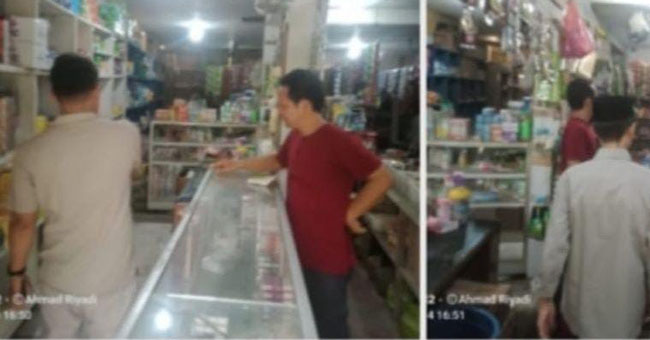 Dugaan tindak pidana pencurian rokok terjadi pada sebuah toko sembako wilayah Tenjo, Kabupaten Bogo
