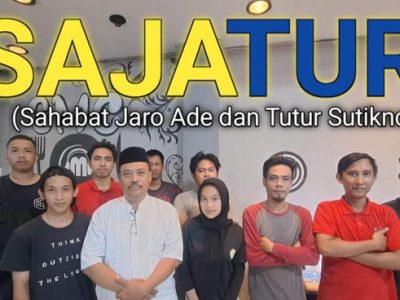 Puluhan relawan dari 7 kecamatan di Bogor Timur mendeklarasikan dukungan kepada pasangan bakal calon bupati (cabup)-wakil bupati (cawabup) Jaro Ade-Tutur Sutikno