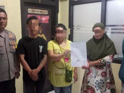 | Personel Polsek Tuminting berhasil menyelesaikan masalah selisih paham yang terjadi antara dua kelompok warga di wilayah Tuminting
