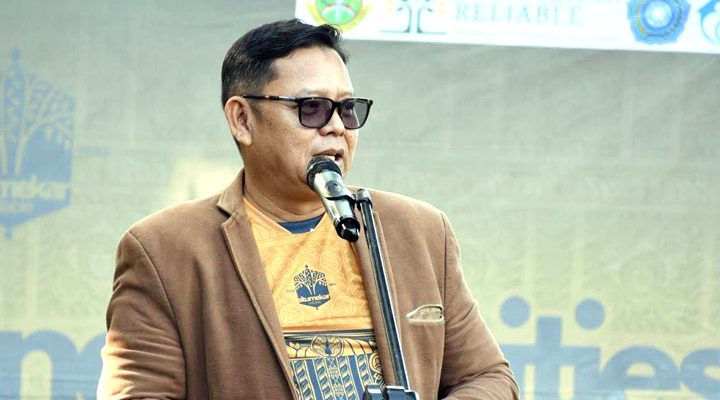 Penjabat Wali Kota Sukabumi, Kusmana Hartadji membuka secara resmi Team Building Activities Kelurahan Situmekar dalam rangka percepatan penurunan angka prevalensi stunting