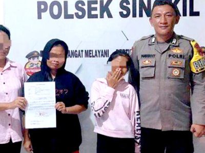 Bhabinkamtibmas Polsek Singkil berhasil menyelesaikan kasus penganiayaan terhadap anak dibawah umur yang terjadi di wilayah hukumnya