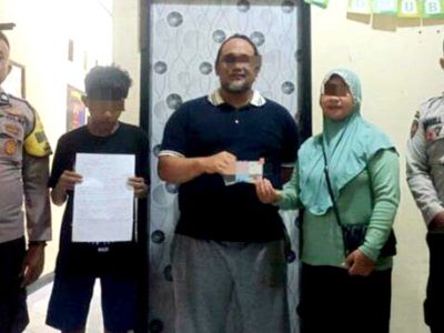 Anggota Bhabinkamtibmas Kelurahan Paniki dari Polsek Mapanget, Aiptu R. Bandola berhasil melaksanakan problem solving terkait kasus pencurian