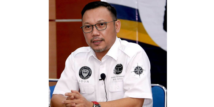Kepala BPN Kota Depok Indra Gunawan