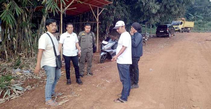 Muspika kembali hentikan aktivitas Galian C diduga ilegal di Desa Sukamaju, Kecamatan Jonggol, Kabupaten Bogor, Jawa Barat