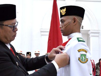Paskibraka Kota Sukabumi Dikukuhkan