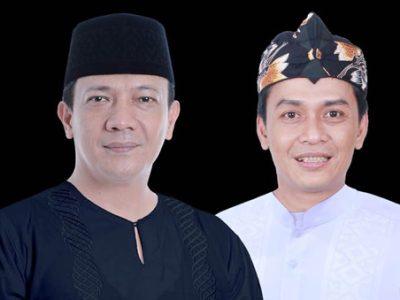Pasangan calon Bupati dan Wakil Bupati Bogor, Bayu Syahjohan dan Musyafaur Rahman