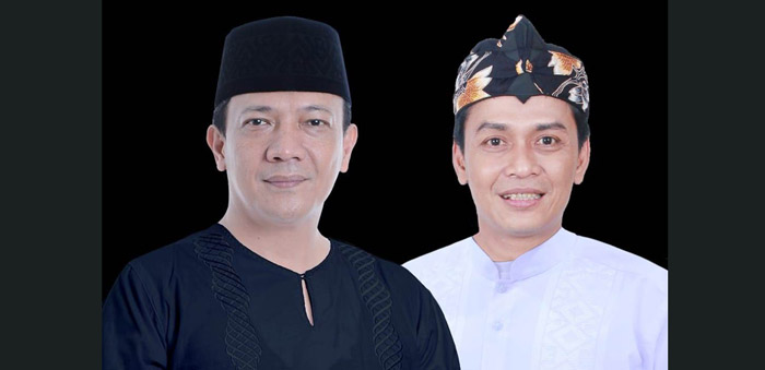 Pasangan calon Bupati dan Wakil Bupati Bogor, Bayu Syahjohan dan Musyafaur Rahman