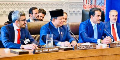 Presiden Republik Indonesia, Prabowo Subianto menghadiri Multilateral Meeting on the Middle East atas undangan Presiden Amerika Serikat