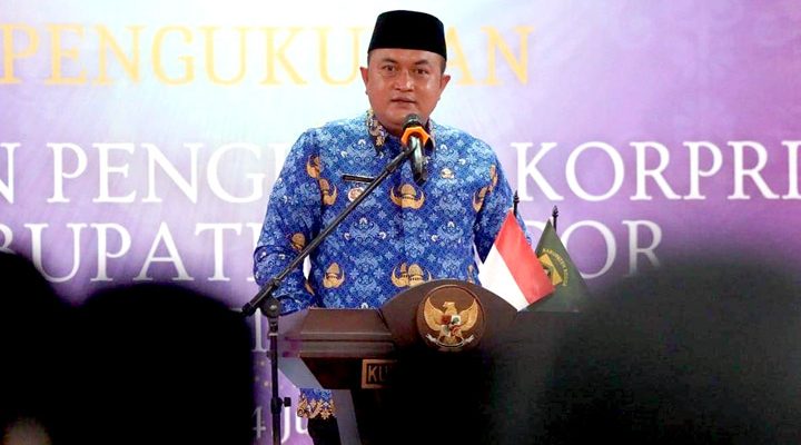 Bupati Bogor Rudy Susmanto