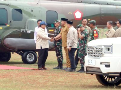 Presiden RI, Prabowo Subianto mereskikan 26.000 unit rumah Kredit Pemilikan Rrumah (KPR) Subsidi di Cileungsi, Kabupaten Bogor, Senin (29/9/2025)