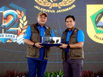 Bakti sosial TNI Angkatan Laut (AL) di Desa Bojong Koneng, Kecamatan Babakan Madang, Kabupaten Bogor diapresiasi Bupati Bogor, Rudy Susmanto