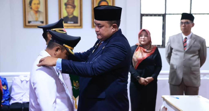 Bupati Bogor, Rudy Susmanto, kembali melantik serta mengambil sumpah jabatan terhadap 25 pejabat administrator dan pengawas di lingkungan Pemerintah Kabupaten Bogor