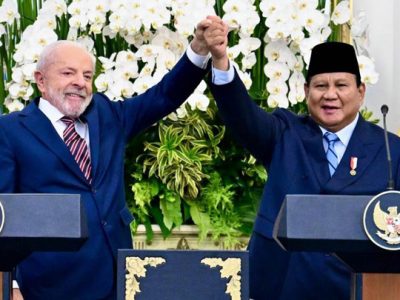 Presiden Republik Federasi Brasil, Luiz Inácio Lula da Silva dan Presiden Indonesia Prabowo Subianto