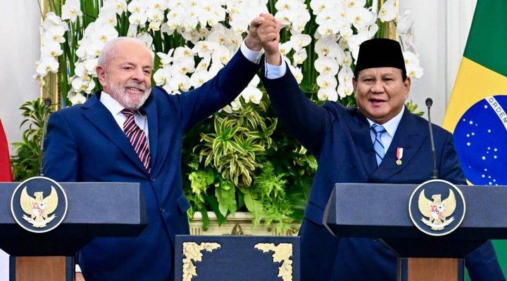 Presiden Republik Federasi Brasil, Luiz Inácio Lula da Silva dan Presiden Indonesia Prabowo Subianto
