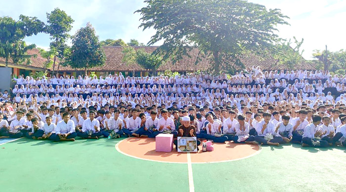 Tumbuhkan Karakter Positif, SMPN 2 Megamendung Rutin Salat Dhuha