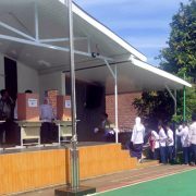 Pemilihan Ketua OSIS di SMPN 2 Megamendung