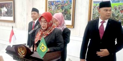 Kepala Badan Kepegawaian dan Pengembangan Sumber Daya Manusia (BKPSDM), Yunita Mustika Putri